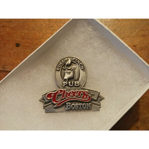 Cheers Bull Finch Boston Pub Lapel Pin 1998